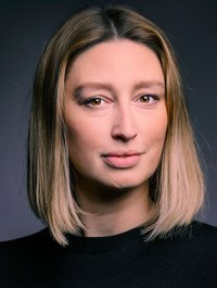 Portraitfoto Delia Olivi - Dozentin Schauspiel