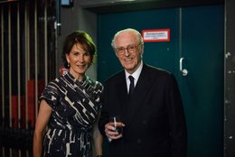 S.K.H. Herzog Franz von Bayern, der Ehrenvorsitzende des Stiftungsrates, mit Swantje von Werz